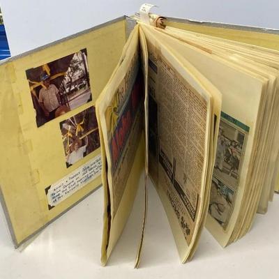 EHE328 - Unique Hawaii Themed Scrapbook - Kaneohe Marines "Welcome Home" & More, 1991