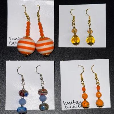 EHE242 Myrna Lee Chang Assorted Handcrafted Earrings