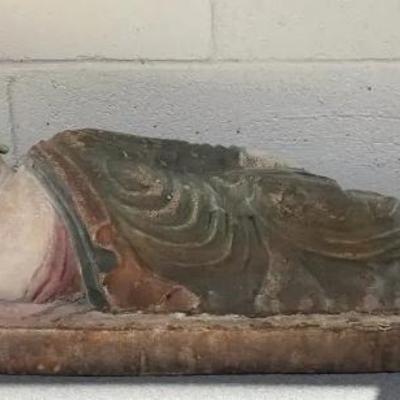 EHE037 Buddah Statue And Two Fruit Cut Outs 