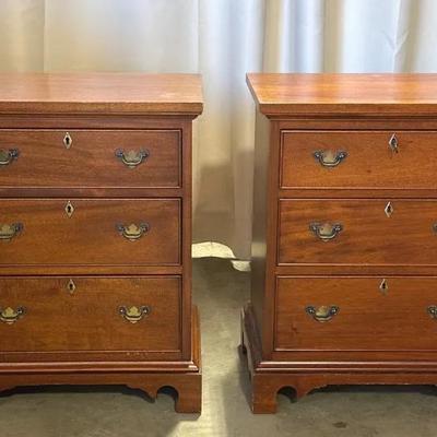 Craftique Mahogany Nightstands