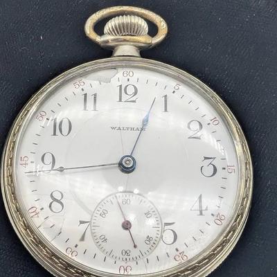 Antique Waltham Pocket Watch....Running