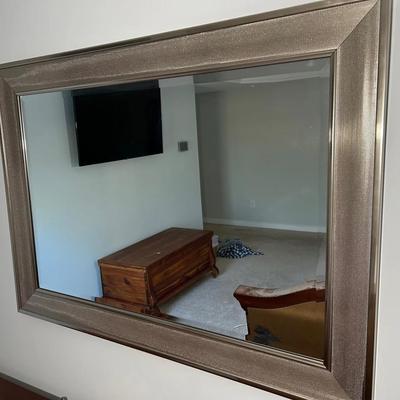 Silver tone Wall Mirror 