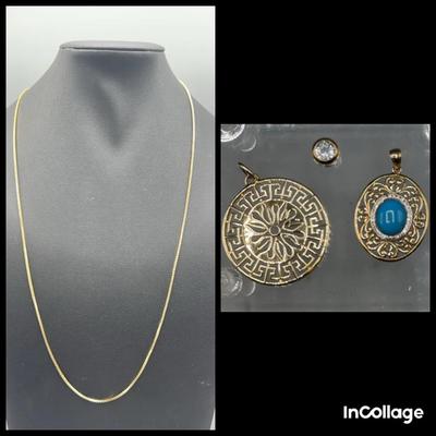 Gold Tone Sterling Silver Jewelry Collection