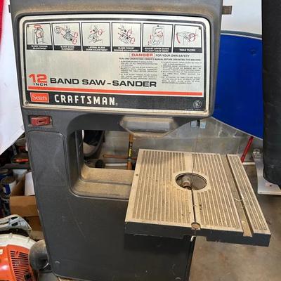 Craftsman 12” Bandsaw-Sander W/ Rolling Stand 