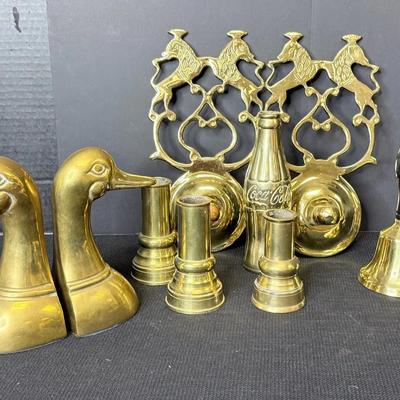 Vintage Misc Brass Collection From VA Metalcrafters And Other