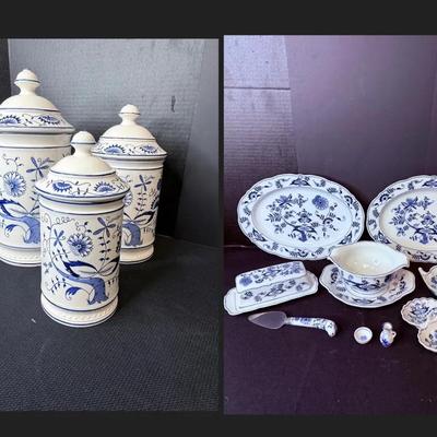 Blue White Pieces From Blue Danube And Blue Meadow 