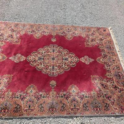 12' X 8' 8" Karastan Red Medallion Kirman Rug