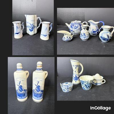 Vintage Delft Pieces And Others 