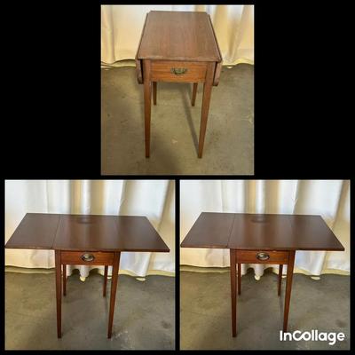 Three Drop Leaf Side Tables