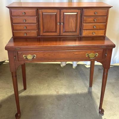 Cherry Flip Top Secretary,  Vintage