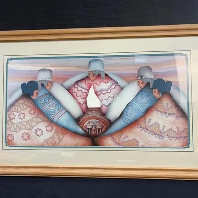 Armado Maurillo Peña, Jr “5 Wise Men” Framed Print