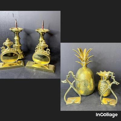 VA Metalcrafters And Other Brass Items 