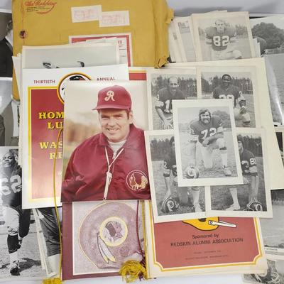 Vintage Washington Redskins 8x10 Publicity Photos 1960s-1970s & More