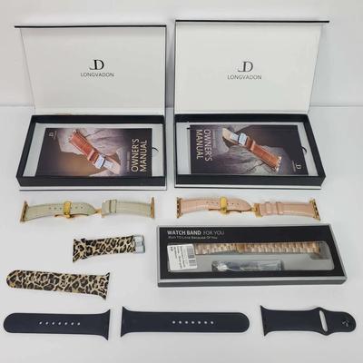Longvadon Leather Caiman Series Women’s Apple Watch Bands & More