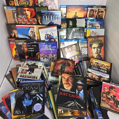 Blu Rays & DVD Movies Including Steelbooks