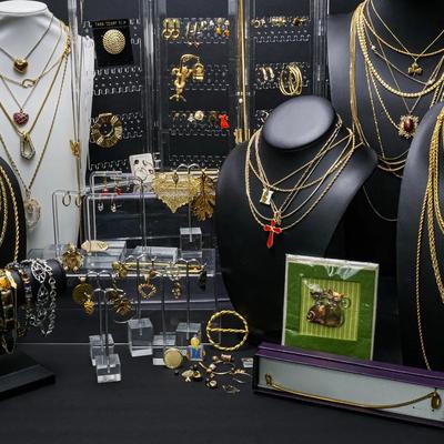 Gold Tone Costume Jewelry 