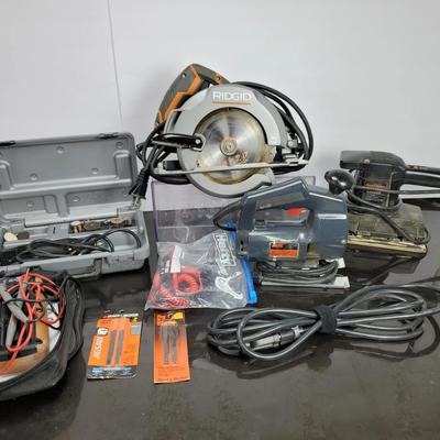Ridgid Circular Saw R204, Black & Decker Finishing Sander, Skil Jigsaw & More