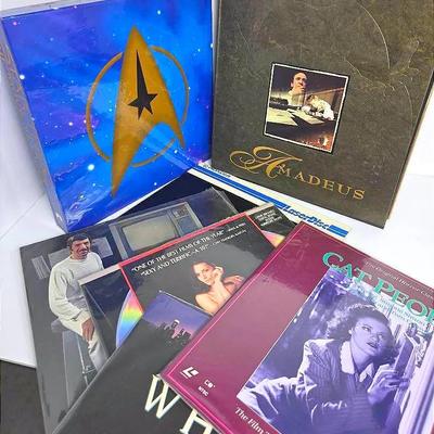 Vintage Laserdiscs: Star Trek Movie Voyages Box Set, Amadeus & More
