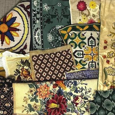 Completed Needlepoint Projects - Lot 4 Of 4