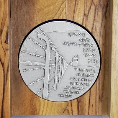 999 Silver Israel State Medal - Holocaust Commemorative, 50mm
