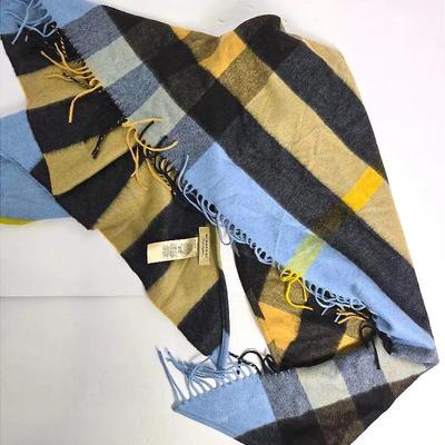 Authentic Burberry Cashmere Bandana Scarf 