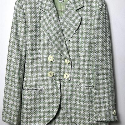 Christian Dior Vintage Skirt & Blazer Suit Set - Size 6