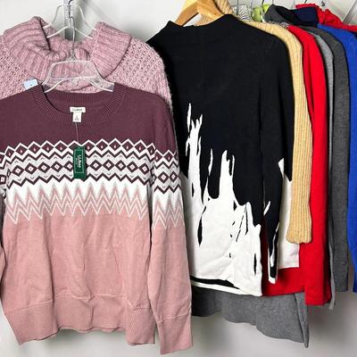 New With Tag L.L Bean, Loft & Chicos Sweaters  - Size S