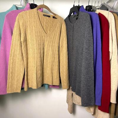 Cashmere Women’s Sweaters - Size M & 1 XS