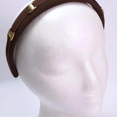 Authentic Ferragamo Brown Headband Hair Accessory 