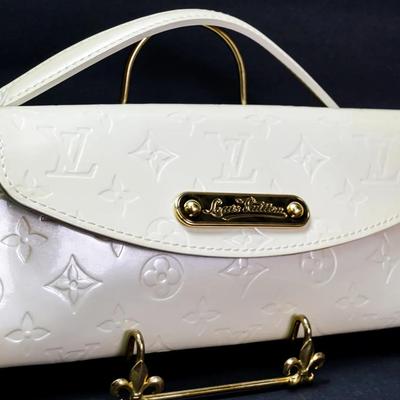 Authentic Louis Vuitton Sunset Boulevard Patent Leather Handbag