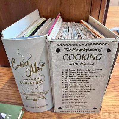Hundreds of cookbooks 
