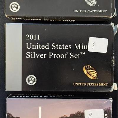 Partial Proof Sets (2011, 2013, 2015)