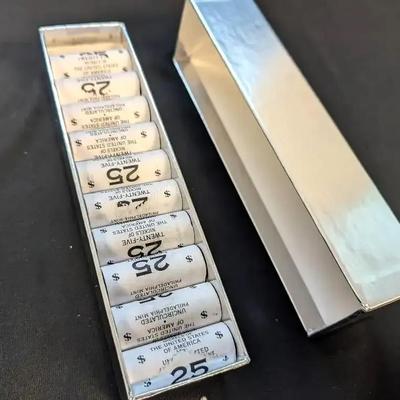 Box of 500 2005 Buffalo Bison Nickels, All BU Uncirculated