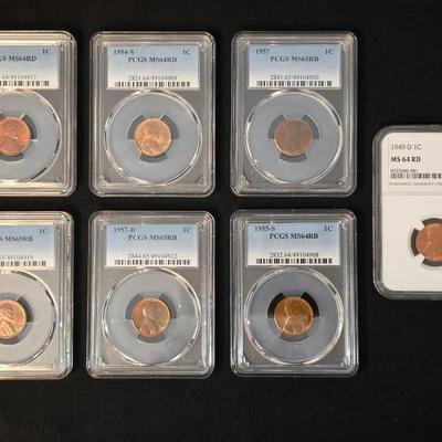 PCGS & NGC Graded Wheat Cents