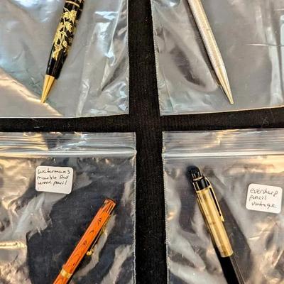4 1930s-1940s Collector's Pen and Pencils