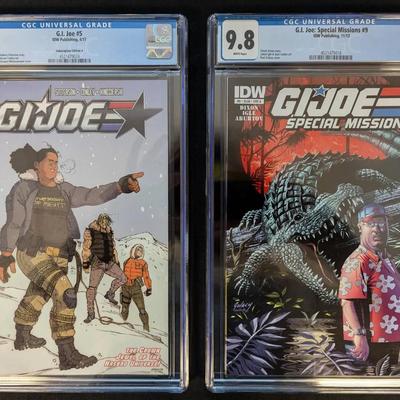 CGC Graded G.I. Joe Comics