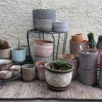Patterned Pots 