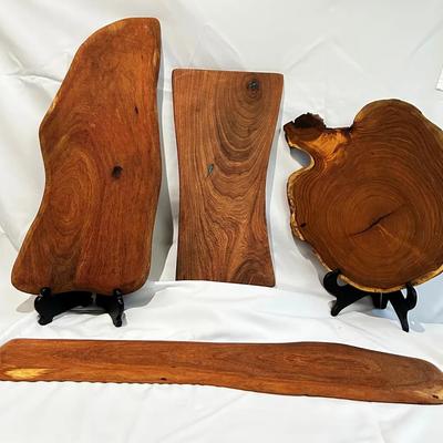 Live Edge Wood Charcuterie & Serving Boards