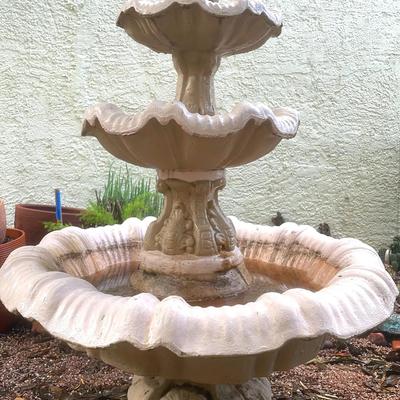 Cement Fountain  