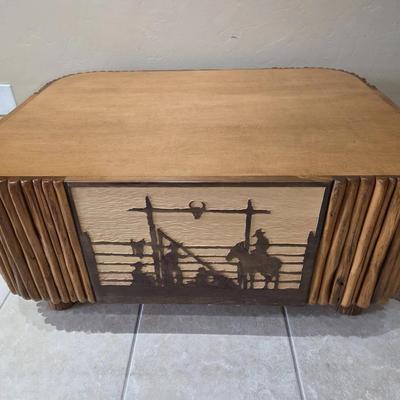 Cowpoke Storage Coffee Table