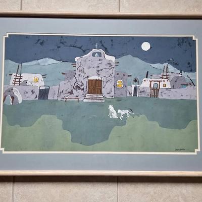 Joanie Barbier Original Batik Painting