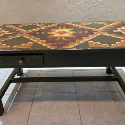 Painted Coffee Table 