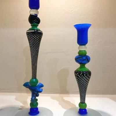 Signed Ioan Nemtoi Candlesticks 