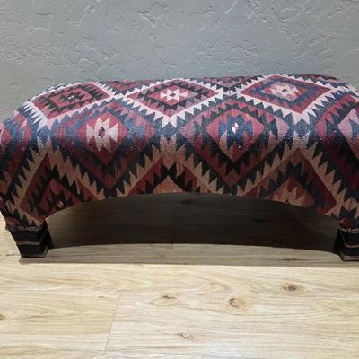 Kilim Upholstered Bench