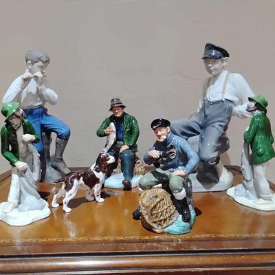 Royal Doulton, Royal Copenhagen, Crown Gwent - Nautical & Dog