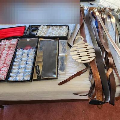 Men's Tie, Belt And Accessories Collection