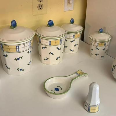 Studio Nova Gingham Blue China Pieces 