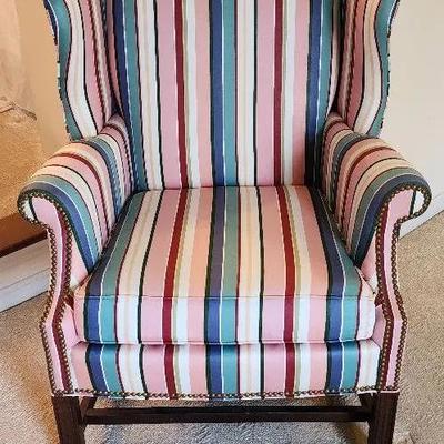 Sherrill Wingback Upholstered Chair