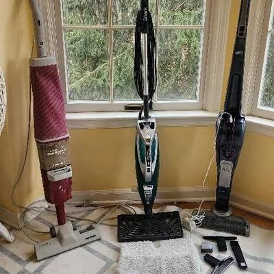 Rug Vacuums And Steamer- Hoover, Shark And Black And Decker