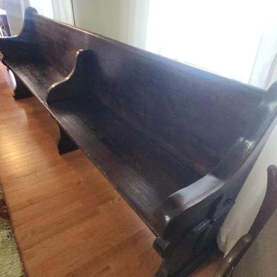 Church Pew Bench